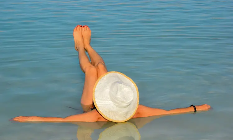 Float on the Dead Sea