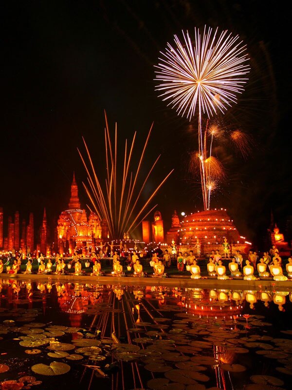 8 Days Bangkok, Chiang Mai, and Sukhothai Lantern Festival Tour